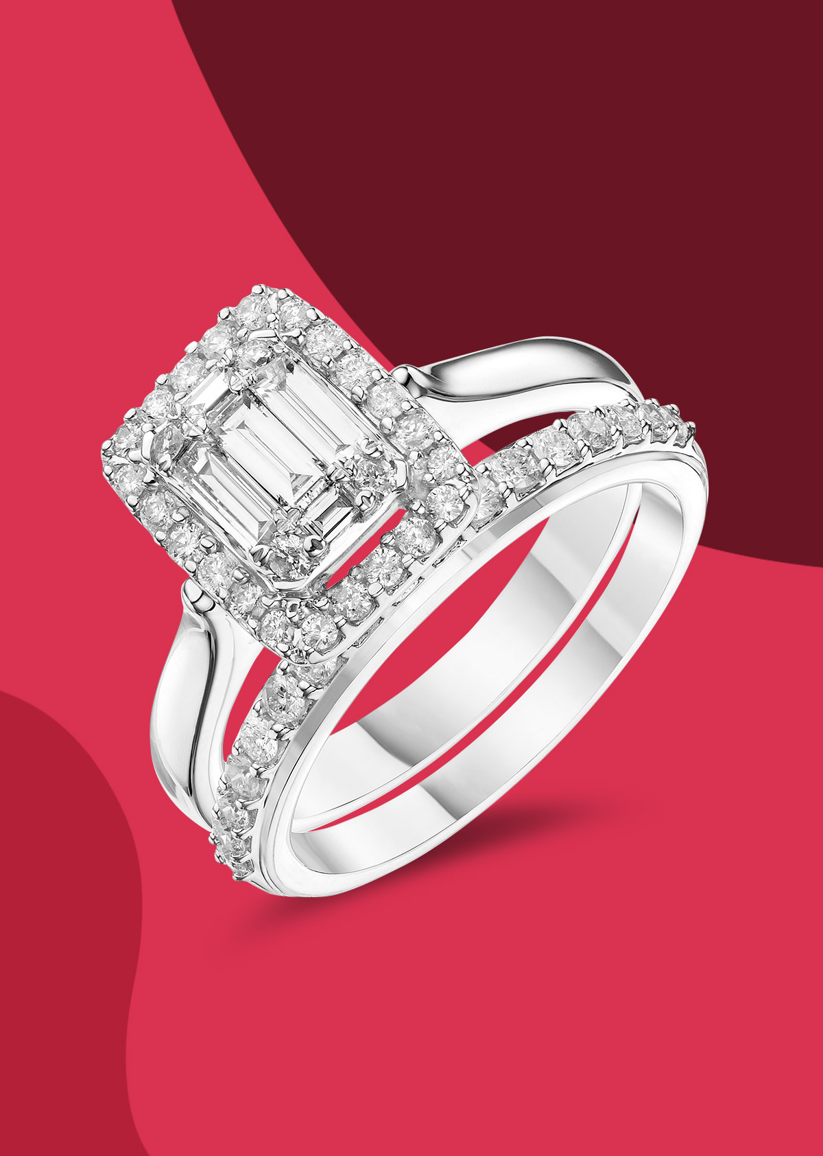 H samuel engagement on sale rings for her